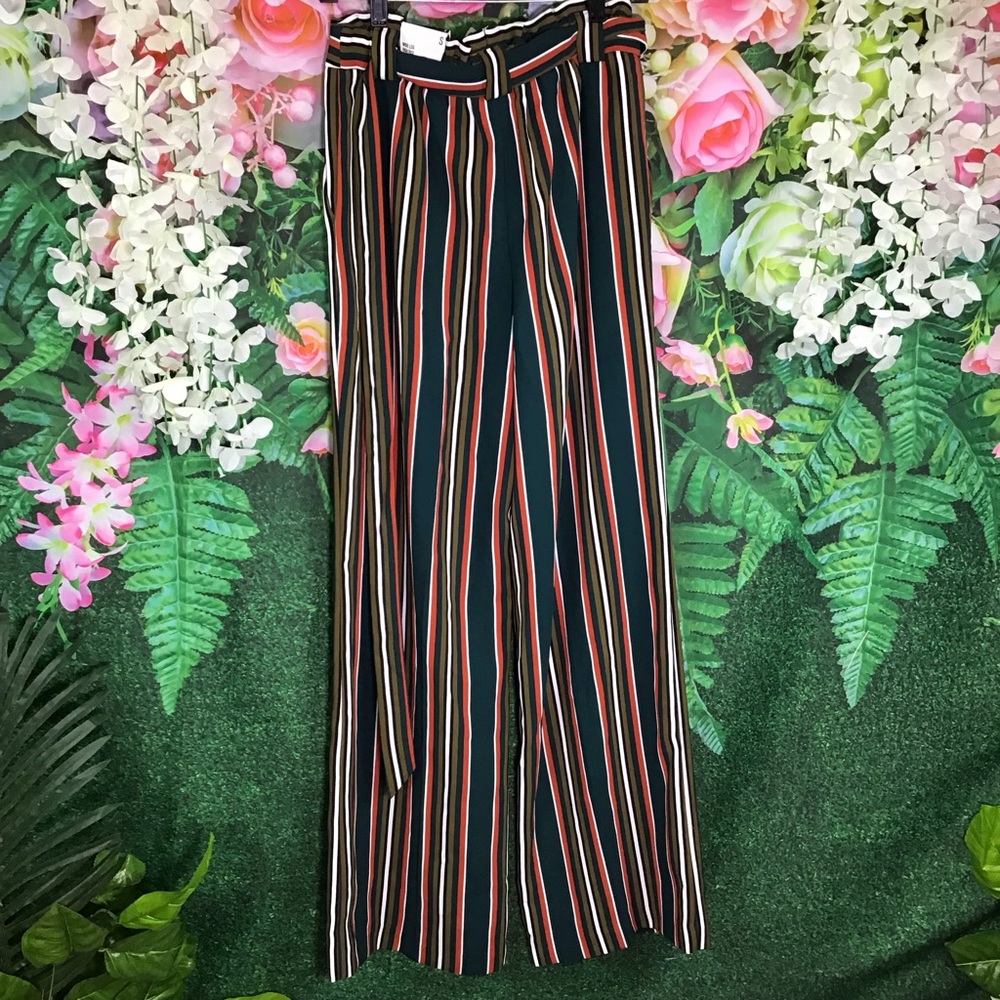 Multi Color Stripe Pants - image 6